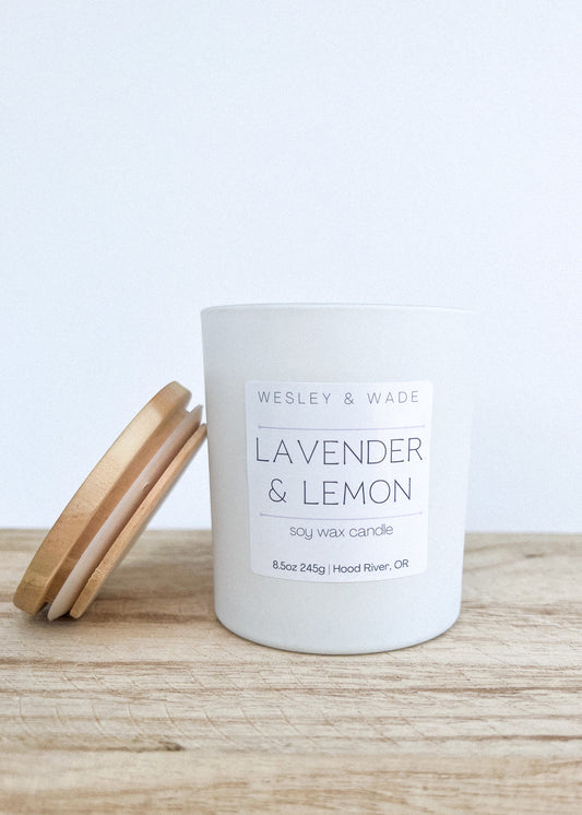 Lavender & Lemon Candle