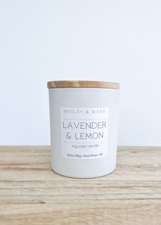 Lavender & Lemon Candle