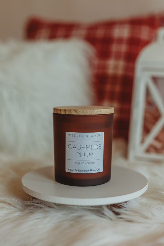 Cashmere Plum Candle